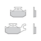 Placute de frana BREMBO 07GR49SX