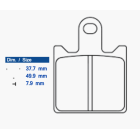 Placute de frana CL BRAKES 1253 A3+