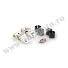 Kit clamps PUIG ROADSTER 2179I stainless steel 26mm cu cauciucs 22mm