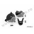 Engine protective covers PUIG 20168N Negru included right, left and alternator caps