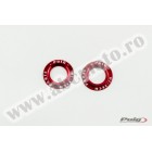 Rings for axle sliders PUIG PHB19 20271R aluminium Rosu