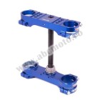 Triple clamp X-TRIG ROCS TECH 40704002 Albastru