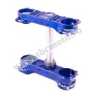 Triple clamp X-TRIG ROCS TECH 40705002 Albastru