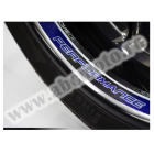 Wheel rim sticker JMT PERFORMANCE reflex blue