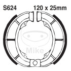 Brake shoe set EBC S624G canelati (inclusiv arcuri)