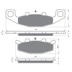 Placute de frana GOLDFREN 013 S3