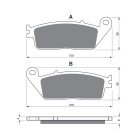 Placute de frana GOLDFREN 022 S3