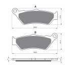 Placute de frana GOLDFREN 106 S3