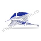 Radiator scoops with tank cover POLISPORT (pereche) blue Yam98/white