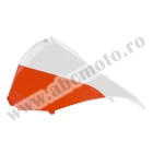 Airbox covers POLISPORT white/orange KTM