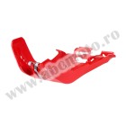 Skid Plate POLISPORT with link protector Rosu