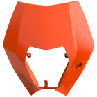 Headlight Mask POLISPORT orange ktm