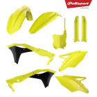 Kit plastice POLISPORT Flo yellow