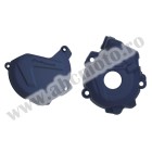 Clutch and ignition cover protector kit POLISPORT Albastru