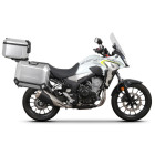 Set complet de cutii de aluminiu SHAD TERRA, 37L cutie centrala  si 47L / 47L cutii laterale, incluz SHAD HONDA CB 500 X