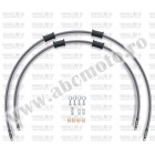 CROSSOVER Front brake hose kit Venhill POWERHOSEPLUS YAM-8013FS (2 conducte in kit) Clear hoses, stainless steel fittings