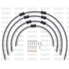 Kit conducte de frana fata Venhill POWERHOSEPLUS BMW-10012FS (4 conducte in kit) Clear hoses, stainless steel fittings