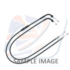 Throttle cables (pair) Venhill H02-4-127-BK featherlight Negru