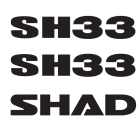 Stickers SHAD D1B333ETR for SH33