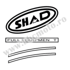 Stickers SHAD D1B43ETR Rosu for SH43