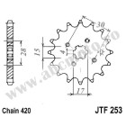 Pinion fata JT JTF 253-16 16T, 420