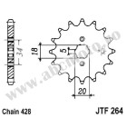 Pinion fata JT JTF 264-14 14T, 428