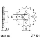 Pinion fata JT JTF 435-15 15T, 530