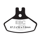 Placute de frana EBC FA468R