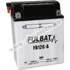 Baterie conventionala FULBAT FB12C-A  (YB12C-A) include electrolit