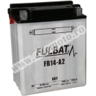 Baterie conventionala FULBAT FB14-A2  (YB14-A2) include electrolit