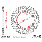 Foaie spate ALU JT JTA 460-46BLK 46T, 520 Negru