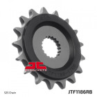 Pinion fata JT JTF 1186-16RB 16T, 525 rubber cushioned