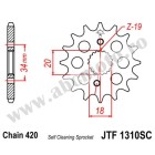 Pinion fata JT JTF 1310-15SC 15T, 420 Self Cleaning Lightweight