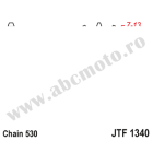 Pinion fata JT JTF 1340-18 18T, 530