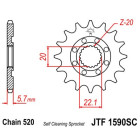 Pinion fata JT JTF 1590-14SC 14T, 521 Self Cleaning Lightweight