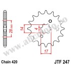 Pinion fata JT JTF 247-13 13T, 420