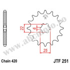Pinion fata JT JTF 251-16 16T, 420
