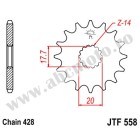 Pinion fata JT JTF 558-16RB 16T, 428 rubber cushioned