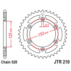 Foaie spate JT JTR 210-48SC 48T, 520 Self Cleaning Lightweight