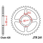 Foaie spate JT JTR 241-53 53T, 428