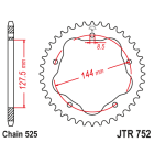 Foaie spate JT JTR 752-45 45T, 525