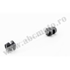 Axle sliders PUIG PHB19 20059N Negru without color caps, rear