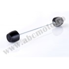 Axle sliders PUIG PHB19 20149N Negru without color caps, rear
