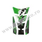 Tank pad PUIG WINGS 4720V verde with side part