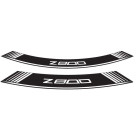 Rim strip PUIG Z800 6561B white set of 8 rim strips