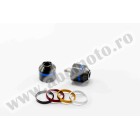 Bar ends PUIG SHORT WITH RING 8011N colour rings included