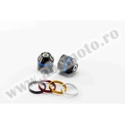 Bar ends PUIG SHORT WITH RING 8018N colour rings included