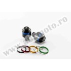 Bar ends PUIG SHORT WITH RING 8097N colour rings included