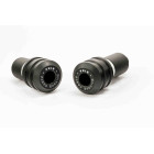 Frame sliders PUIG VINTAGE 8150N black with grey rubber