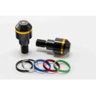 Bar ends PUIG SHORT WITH RING 8170N colour rings included